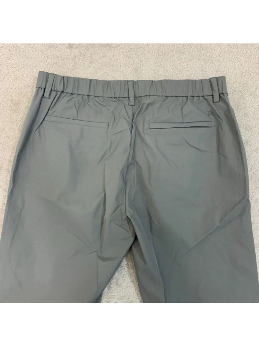 NWT Banana Republic Men's 38x34 Gray Commuter Flex Tech Pants